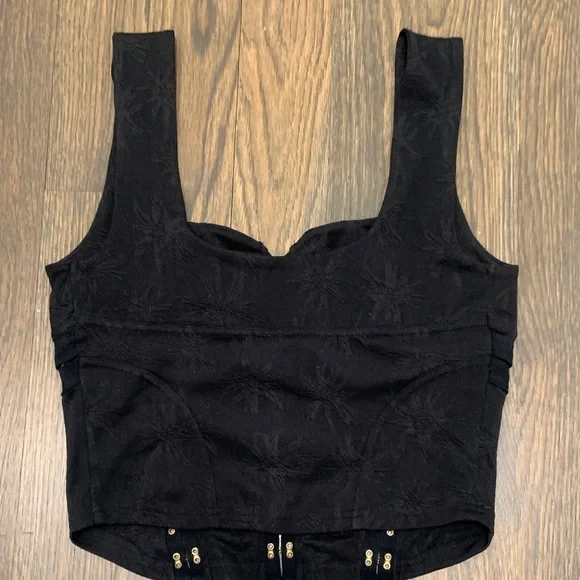 Free People Black Corset Top - Picture 3 of 3
